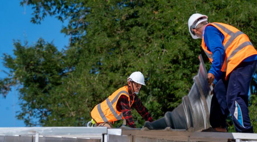 Roof repair in Afton, WI